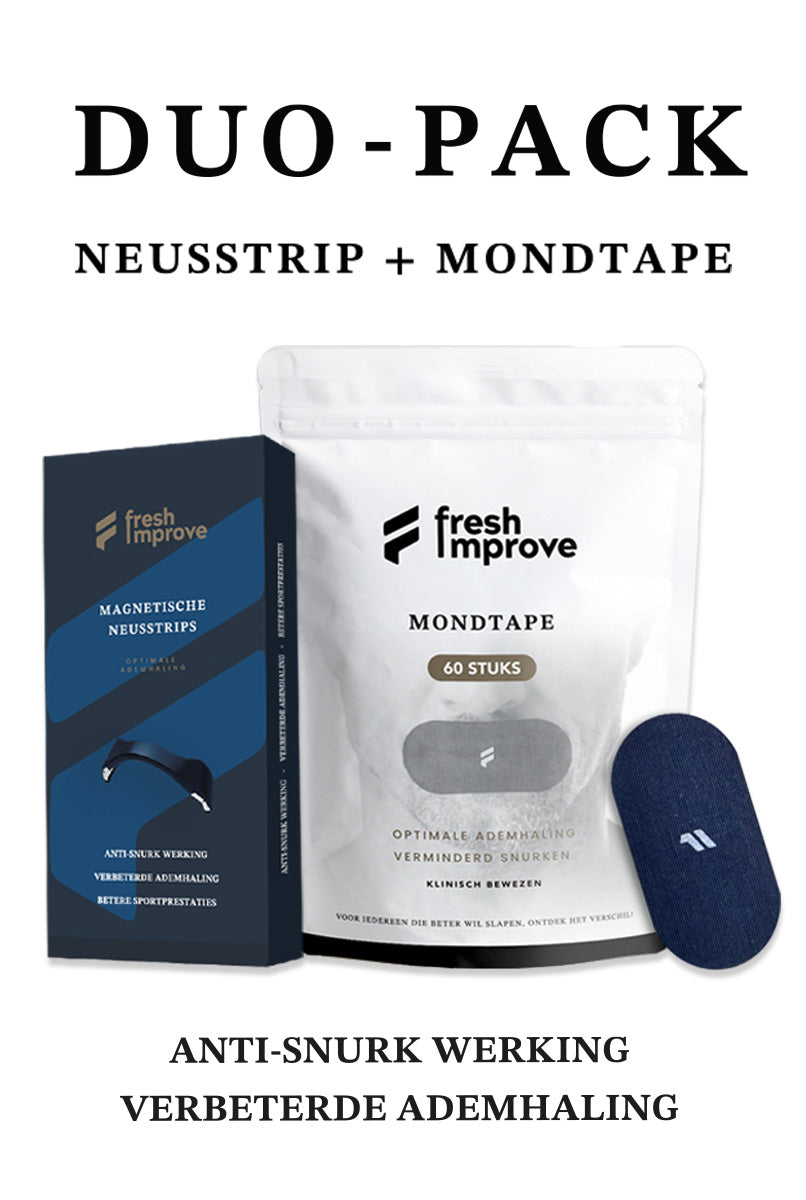 Duo Pack - Mondtape & Neusstrips Navy Blue