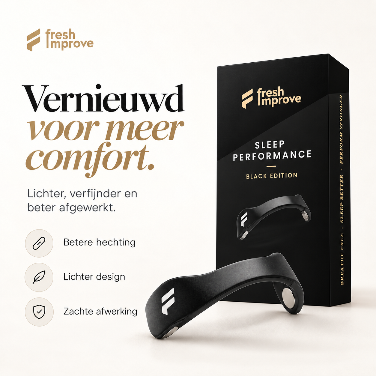 Magnetische Neusstrips - Premium Black