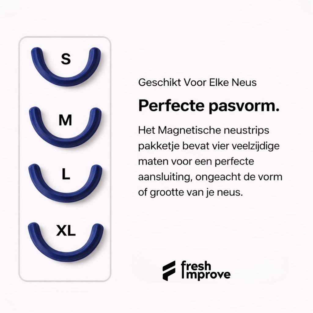 magnetische neusstrips maten