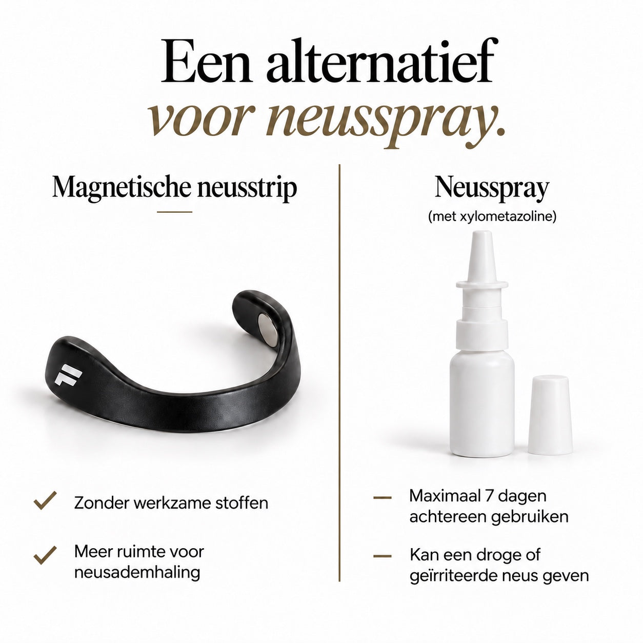 Magnetische Neusstrips - Premium Black