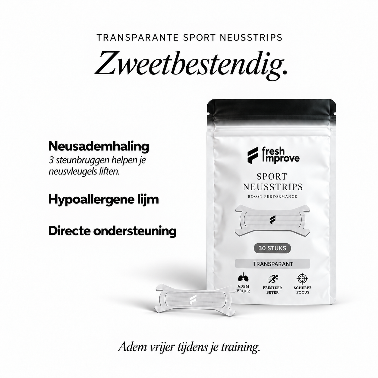 Neusstrips - Sport | Zweet bestendig